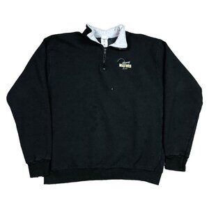 Vintage 90s Jonny‎ Mathis Live Band Quarter Zip Sweatshirt Adult XL